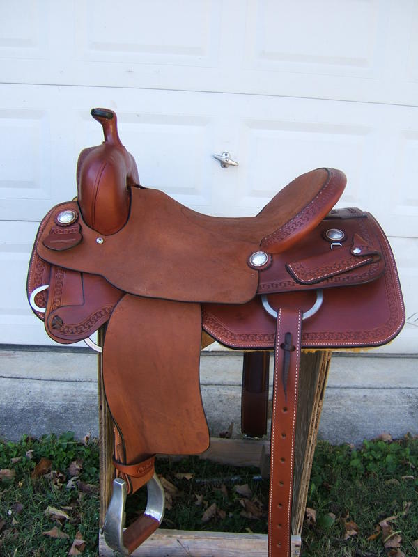 koen Saddle Shop, Custom cutting and reining saddles.