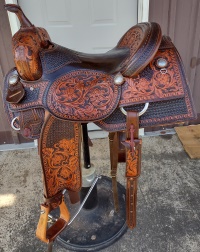 koen Saddle Shop, Custom cutting and reining saddles.