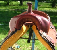 koen Saddle Shop, Custom cutting and reining saddles.