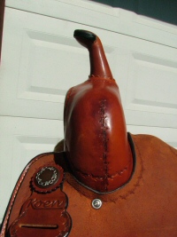 Koen Saddle Shop, Custom cutting and reining saddles.