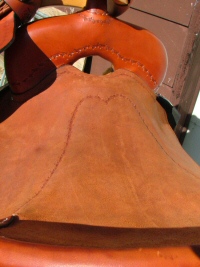 Koen Saddle Shop, Custom cutting and reining saddles.