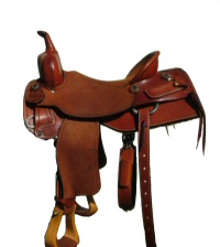 koen Saddle Shop, Custom cutting and reining saddles.