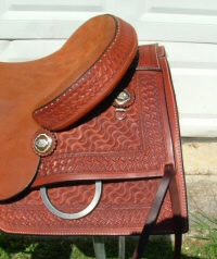 Koen Saddle Shop, custom reining and cutting saddles