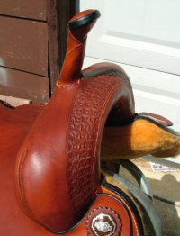 Koen Saddle Shop, custom reining and cutting saddles.