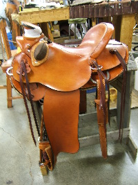 Koen Saddles, custom reining, cutting, ranch and roping saddles